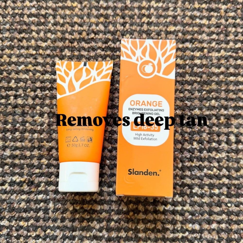 Slanden Exfoliating Brightening Gel, Exfoliating Cleansing Gel, Body Exfoliating Scrub Gel, Deep Cleansing 50 gmSlanden Exfoliating Brightening Gel, Exfoliating Cleansing Gel, Body Exfoliating Scrub Gel, Deep Cleansing 50 gm