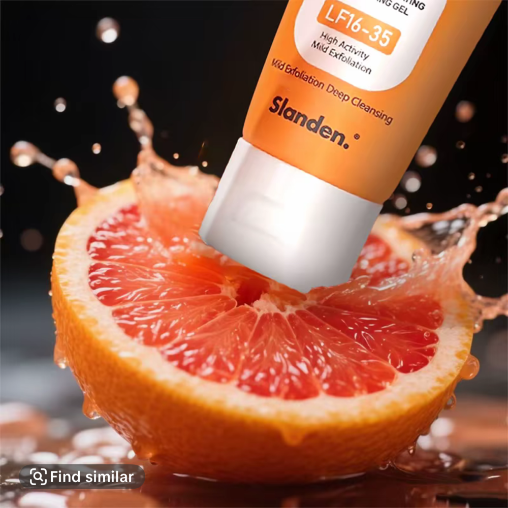 Slanden Exfoliating Brightening Gel, Exfoliating Cleansing Gel,  Body Exfoliating Scrub Gel, Deep Cleansing 50 gm