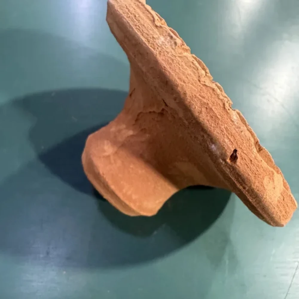 Natural Moroccan terracotta clay pumice stone foot exfoliate and callus remover