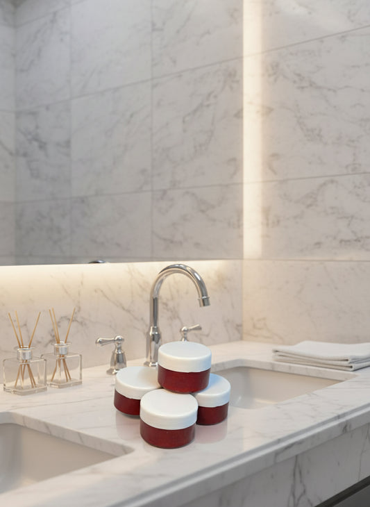 Moroccan aker fassi body sugar scrub