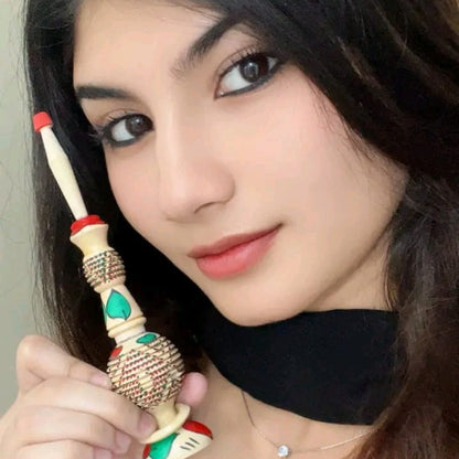 Traditional Moroccan Kohl Natural Eyeliner, 10g, with Application Pot