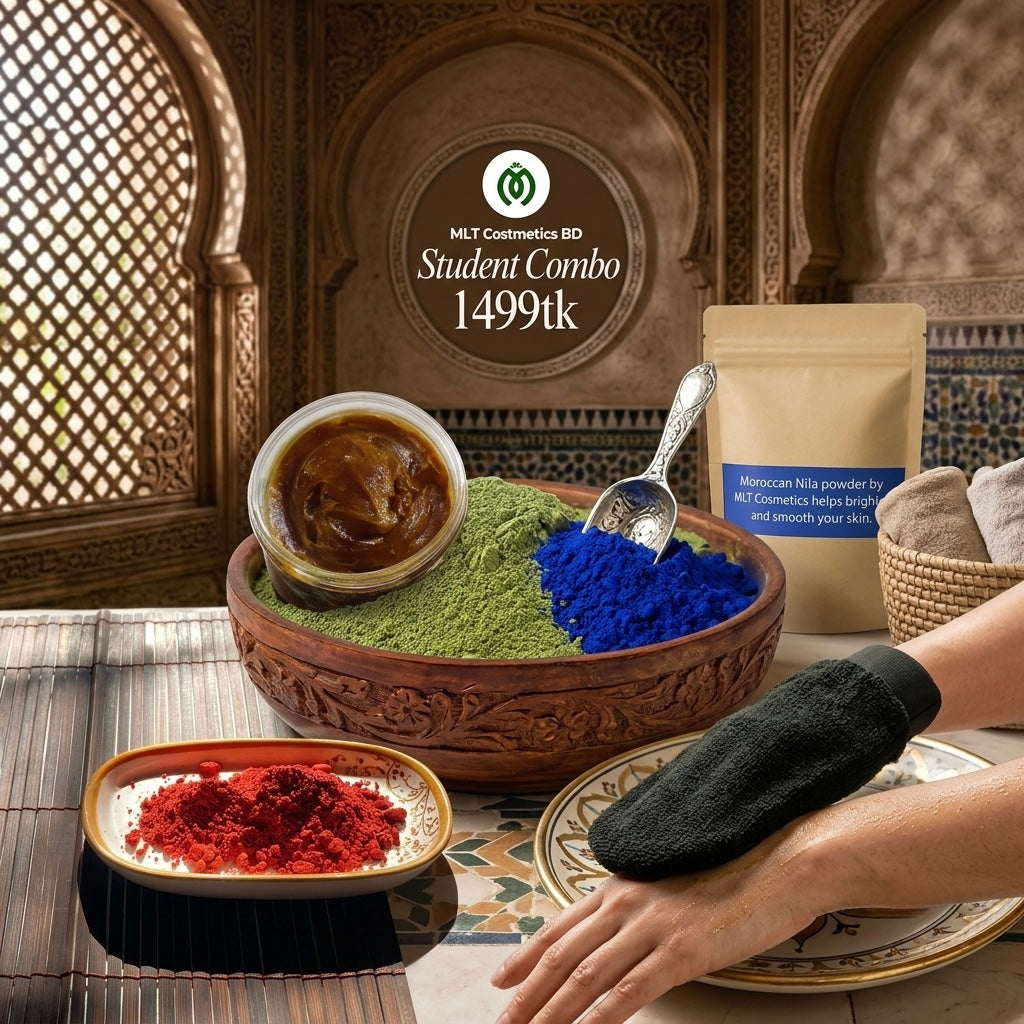 MLT Cosmetics BD Student Combo | Moroccan Glow & Exfoliation Kit