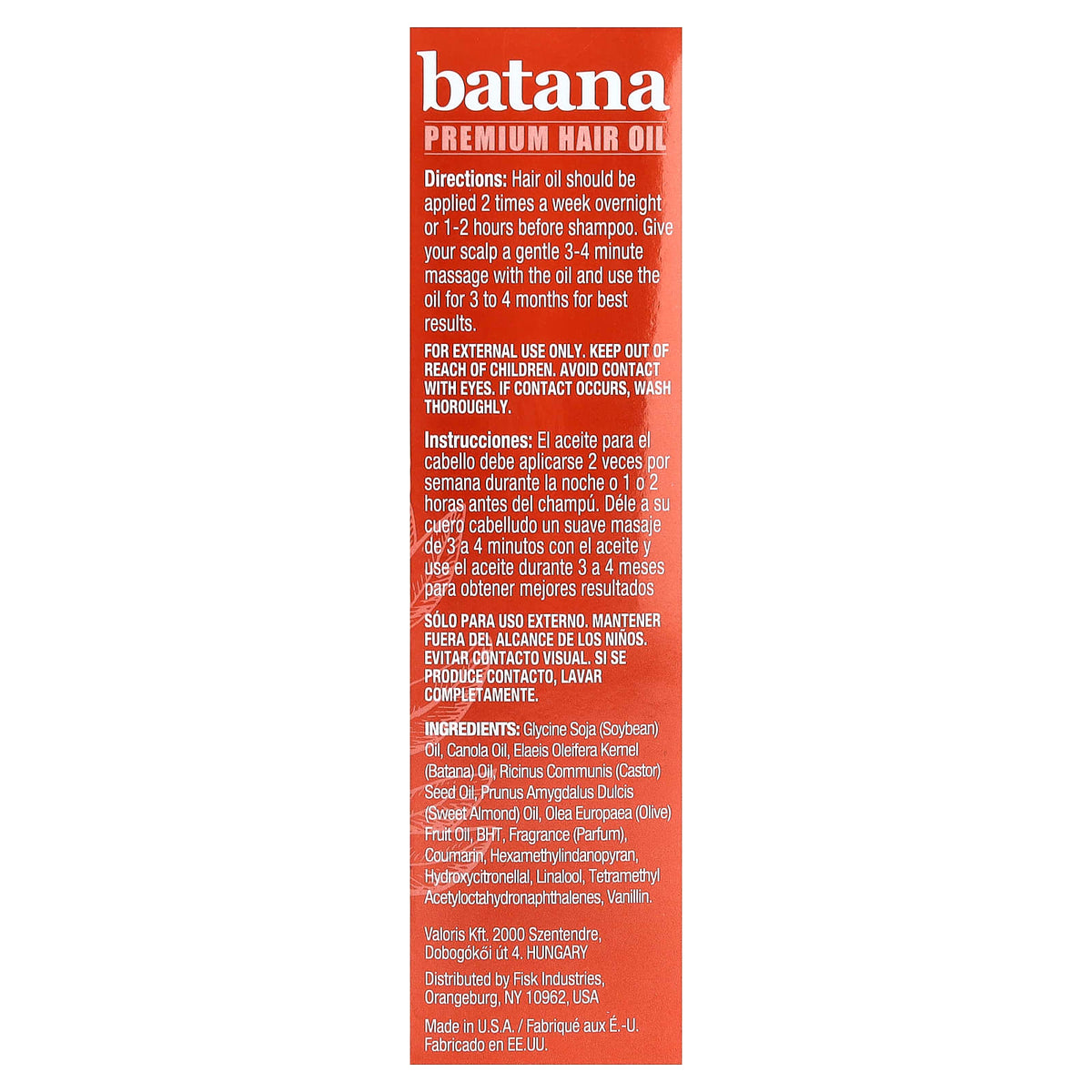 Batana oil For Hair & Scalp 30 ml