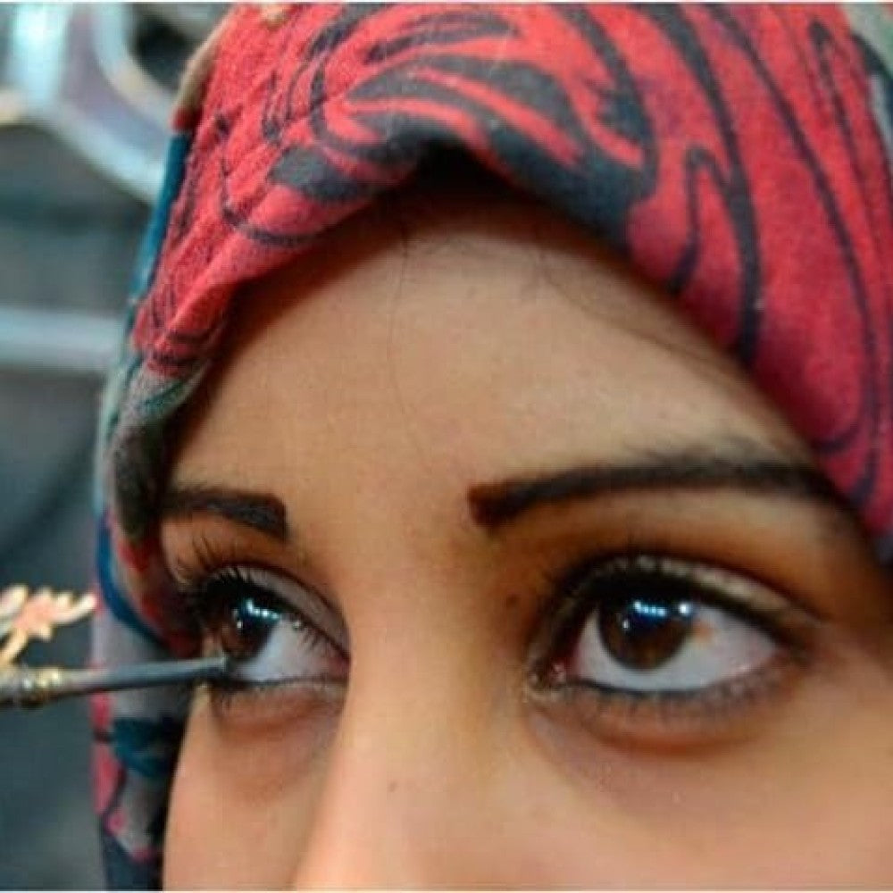 Moroccan Ithmid Kohl kajol surma Infused with natural stone, 10 g, Grey Powder Eyeliner by MLT