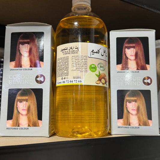 100% Pure Moroccan Argan Oil Gold for Hair And Skin