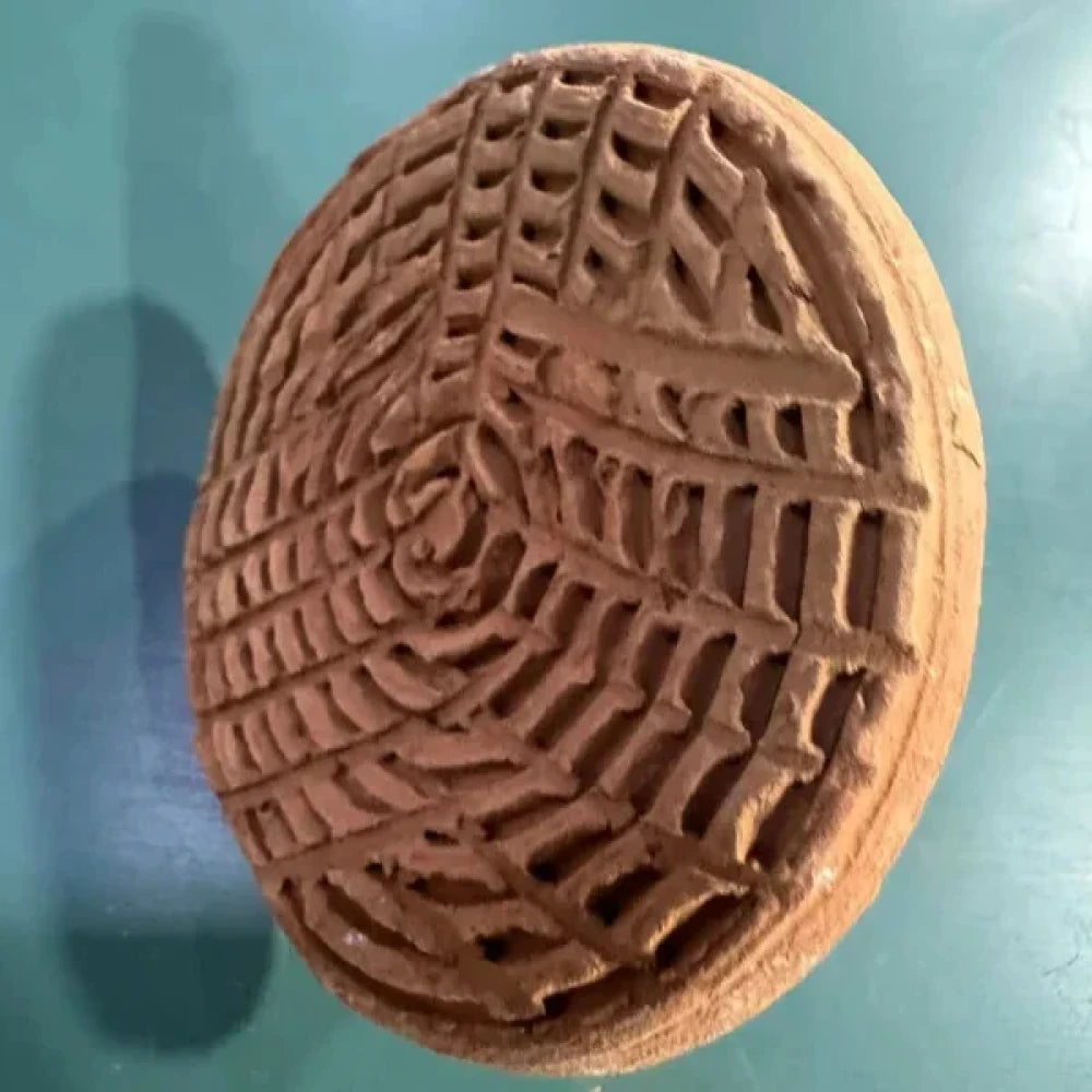 Natural Moroccan terracotta clay pumice stone foot exfoliate and callus remover