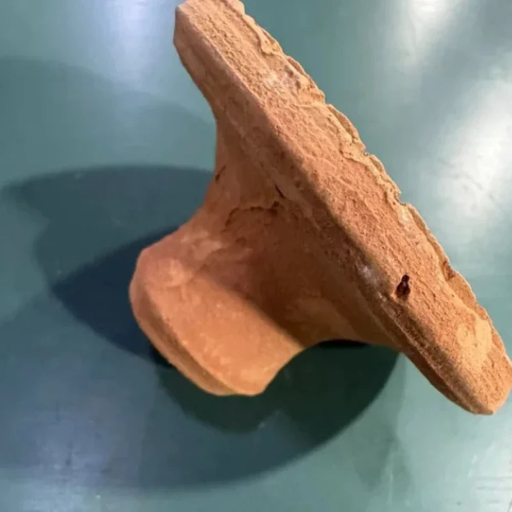 Natural Moroccan terracotta clay pumice stone foot exfoliate and callus remover