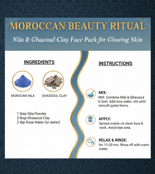 Natural Moroccan Rhasoul Ghassoul Clay