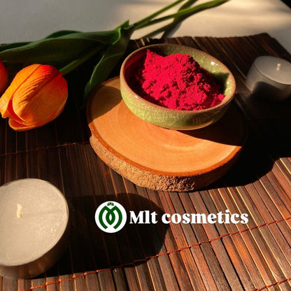 Moroccan  Aker Fasi Powder in Bangladesh | Pure Red Poppy Tint | Natural Skincare | Authentic Moroccan