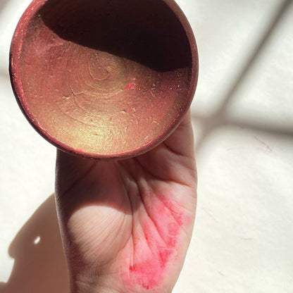 Traditional Moroccan lipstick / Aker Fassi/matliya/aker fassi clay pot( 1 pc)