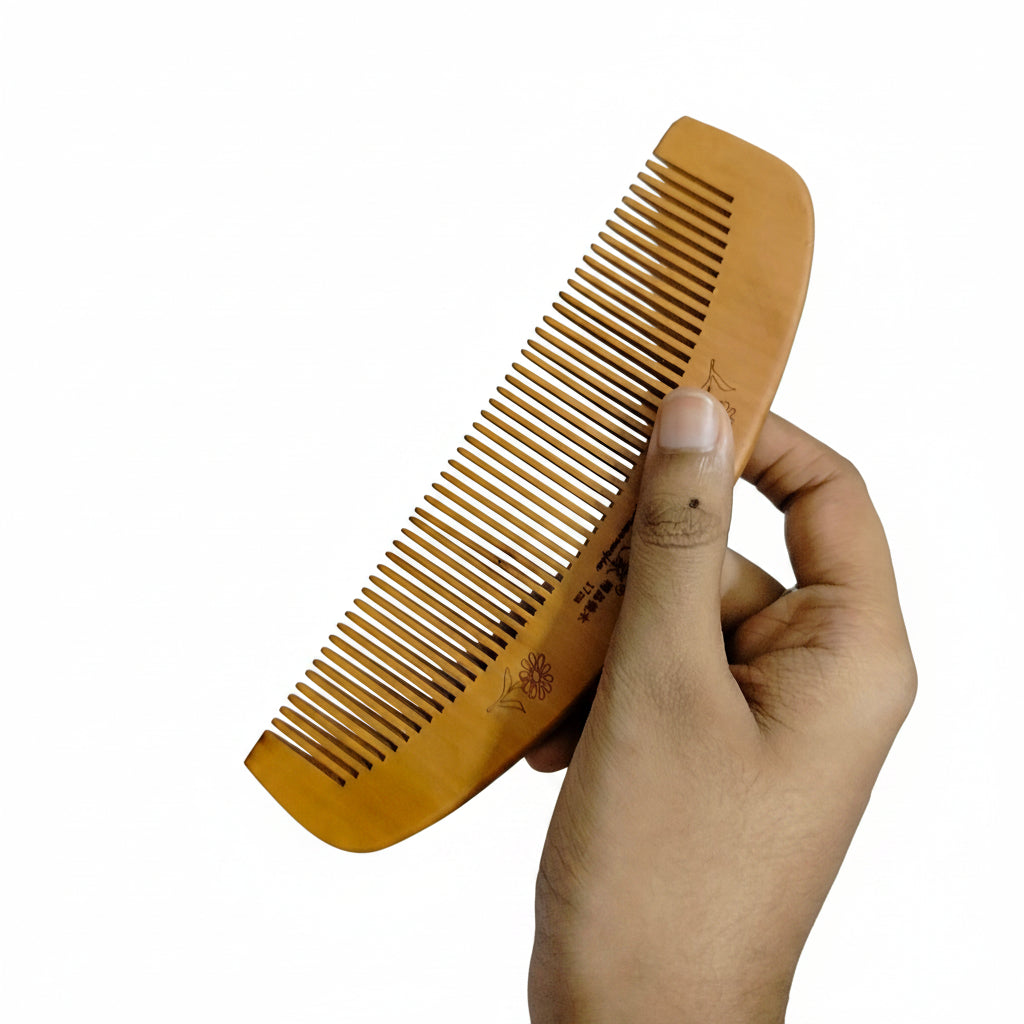 Wooden Comb কাঠের চিরুনি