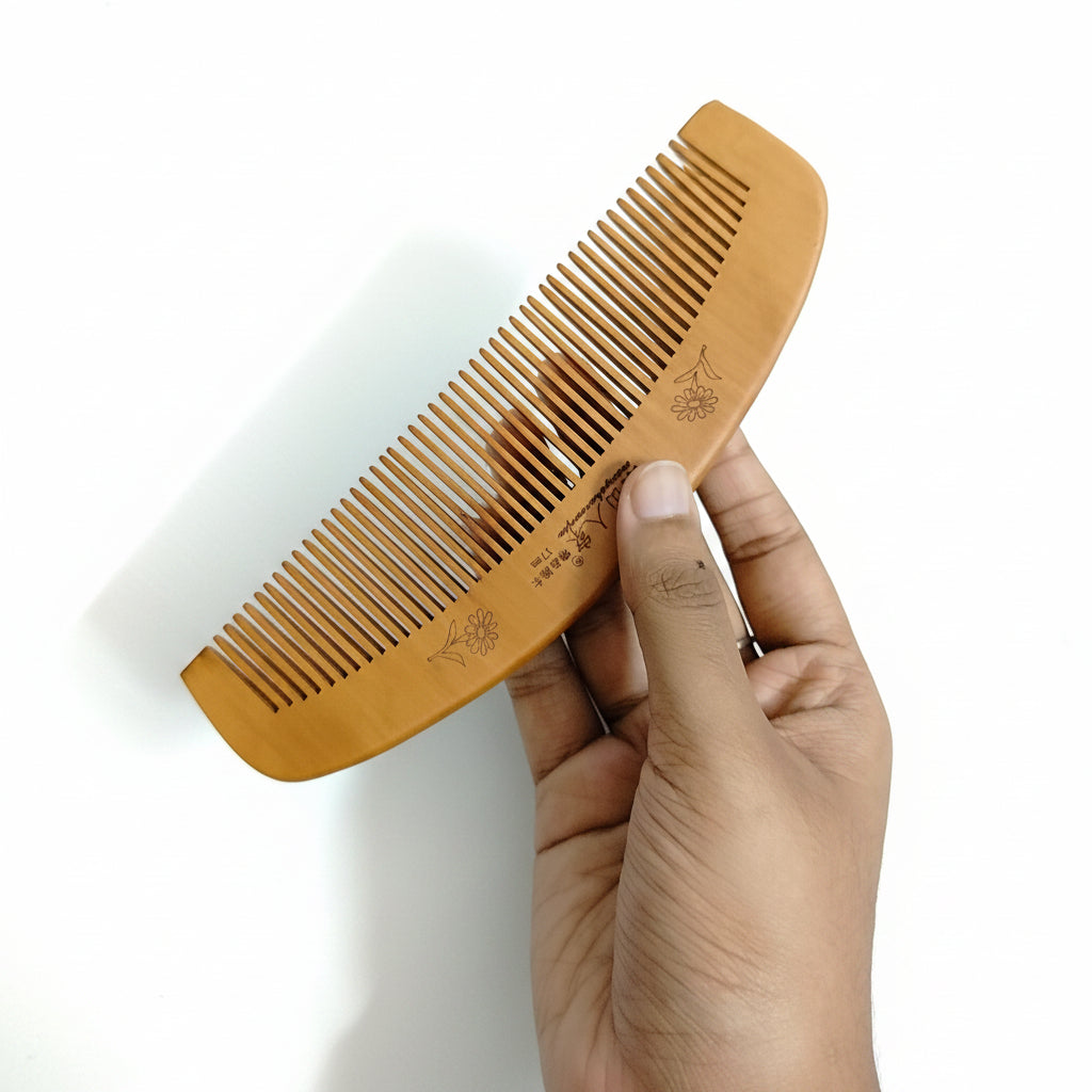 Wooden Comb কাঠের চিরুনি
