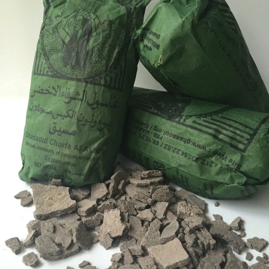 Natural Moroccan Rhasoul Ghassoul Clay